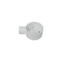 Pvc conduit 20mm Round Conduit 1 Way Terminal Box - E483121