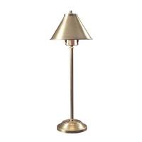 pvsl ab provence stick lamp in aged brass