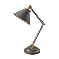 PV ELEMENT GAB Provence Element Mini Table Lamp In Dark Grey And Aged Brass