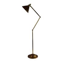 pvfl ab aged brass provence french style floor lamp