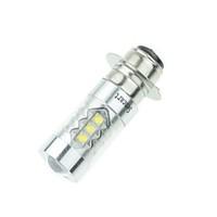 PX15D T19 P15D-25-1 80W 16xCREE Cold White 4500LM 6500K for Motorcycle Brake Light (AC/DC12V-24)