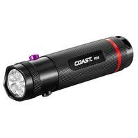 px10 dual beam white ultra violet led torch