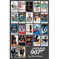 Pyramid International James Bond, 22 Movie Posters Maxi Poster