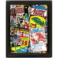 Pyramid International Eppl71090 dc Comic Covers Framed 3d