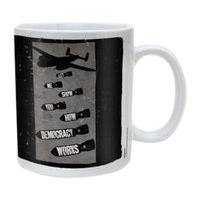 Pyramid International Let Me Show You How Democracy Works Ceramic Mug