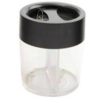 q connect paperclip dispenser blackclear