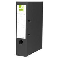 Q Connect L/arch File Fc Polyprop Blk - 10 Pack