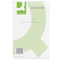 Q Connect 100GSM C5 Plain Peal & Seal White Envelopes - 500 Pack