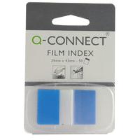 Q CONNECT PAGE MARKER 1IN 50 SHTS BLUE