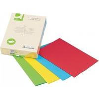 q connect 80gsm assorted bright colour copier paper 500 pack
