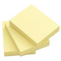 Q Connect Quick Sticky Note 50x75mm Ylw - 12 Pack