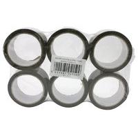 Q Connect Packaging Tape Clear 50x66 - 6 Pack