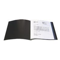 q connect presentation book 100pkt black