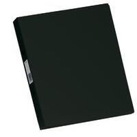 Q Connect Ringbinder Frosted Opaque Blk - 12 Pack