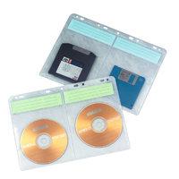 Q CONNECT CD BINDER SHEETS 4/SHEET PK10