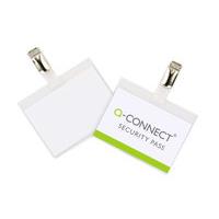 q connect security badge 60 x 90mm pk25