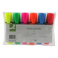 Q Connect Highlighters - Assorted colours