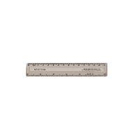 Q CONNECT RULER 15CM CLEAR