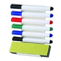 q connect whiteboard pen and eraser holder