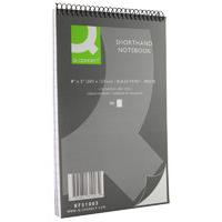 Q Connect Shorthand Notebook 80lf - 20 Pack