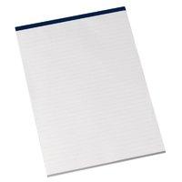 Q Connect Memo Pad A4 80lf Narrow Feint - 10 Pack