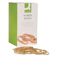 q connect rubber bands 100g assorted