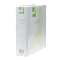 Q Connect Pres Binder 4dring 50mm White - 6 Pack