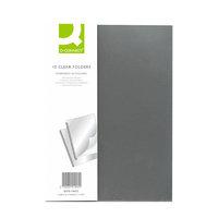 Q Connect Clear Multi-Functional Binding Covers - 10 Pack