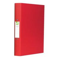 Q Connect A4 2 Ring Binder Pp Red - 10 Pack