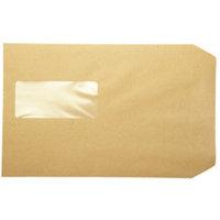 q connect pocket envelope c5 window 115gsm manilla peel and seal pk 50 ...