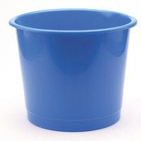 Q Connect 15 Litre Waste Bin - Blue