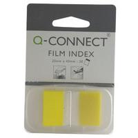 Q CONNECT PAGE MARKER 1IN 50 SHTS YELLOW