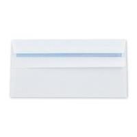Q Connect 100GSM DL Peal and Seal White Envelopes - 500 Pack