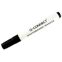 q connect drywipe marker black 10 pack