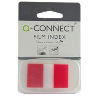 q connect page marker 1in 50 shts red