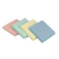 q connect quick sticky note 75x75mm rbow 12 pack