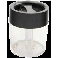 Q-Connect Paperclip Dispenser Black Clear