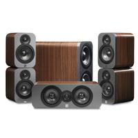 Q Acoustics Q3000 5.1 home cinema package in American Walnut