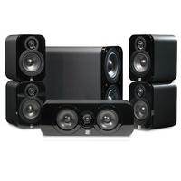 q acoustics q3000 51 home cinema package in black leather