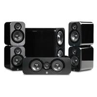 q acoustics q3000 51 home cinema package in black lacquer