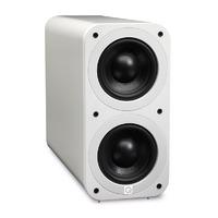 q acoustics 3070s gloss white subwoofer