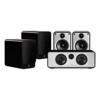 Q Acoustics Concept 20 Gloss Black 5.0 Speaker Package