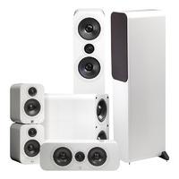 Q Acoustics 3050 Gloss White 5.1 Speaker Package