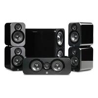 q acoustics 3010 gloss black 51 speaker package