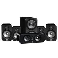 Q Acoustics 3020 Gloss Black 5.1 Speaker Package
