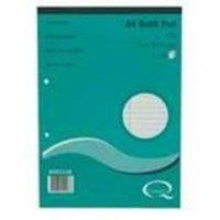 Q Connect A4 Refill Pad F/M Pk 10