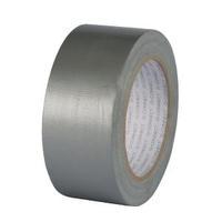 q connect silver duct tape 48mmx25m roll kf00290