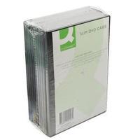 Q-Connect DVD Slim Case Pack of 10 KF00426