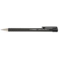 Q-Connect Black Lamda Ballpoint Pen Pack of 12 KF00672