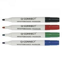 q connect assorted dry wipe marker pens pack of 10 kf00880